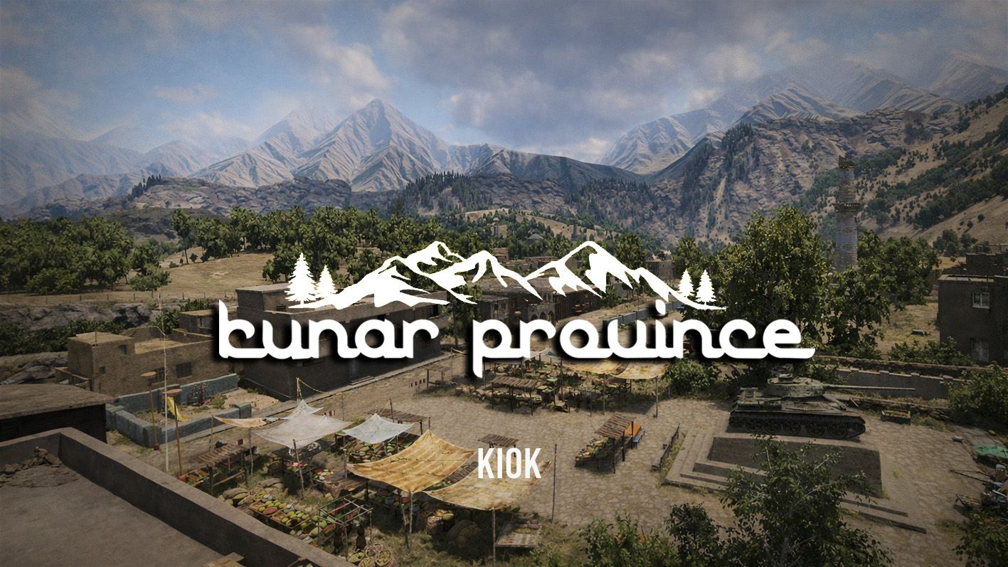 Carte Kunar Province — Arma Reforger