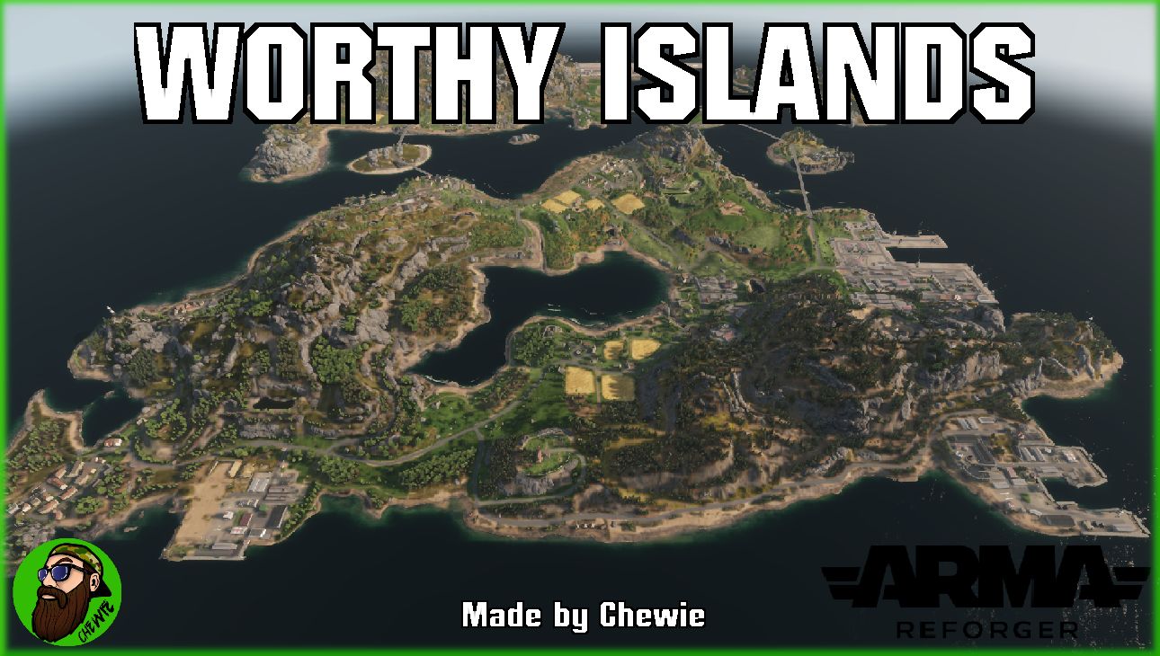 Carte Worthy Islands — Arma Reforger